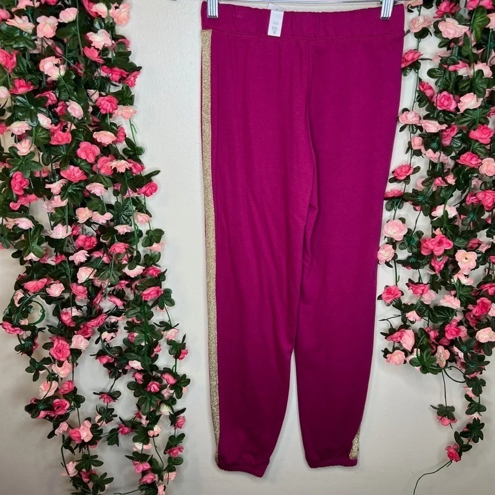 The Children’s Place NWT Girls Raspberry Pink Sweatpants XL Casual School
